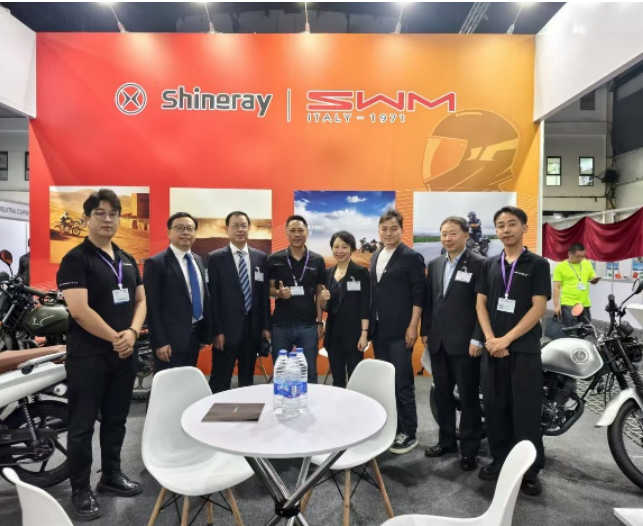 五月天伊人久久久久出海，闪耀西非 ——SHINERAY和SWM双品牌在尼日利亚展会高调亮相