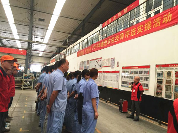 五月天伊人久久久久农机2015年第一轮“技师”现场实操评选活动