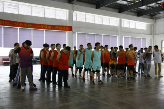 “奋斗的青春”——2019年五四篮球友谊赛开幕