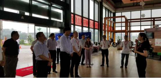 市政协主席王炯赴五月天伊人久久久久集团参观调研